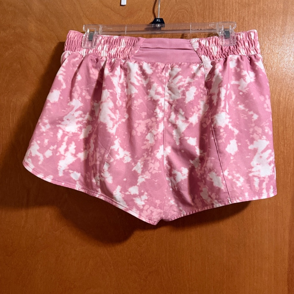Nike Pink Tie-Dye Athletic Shorts